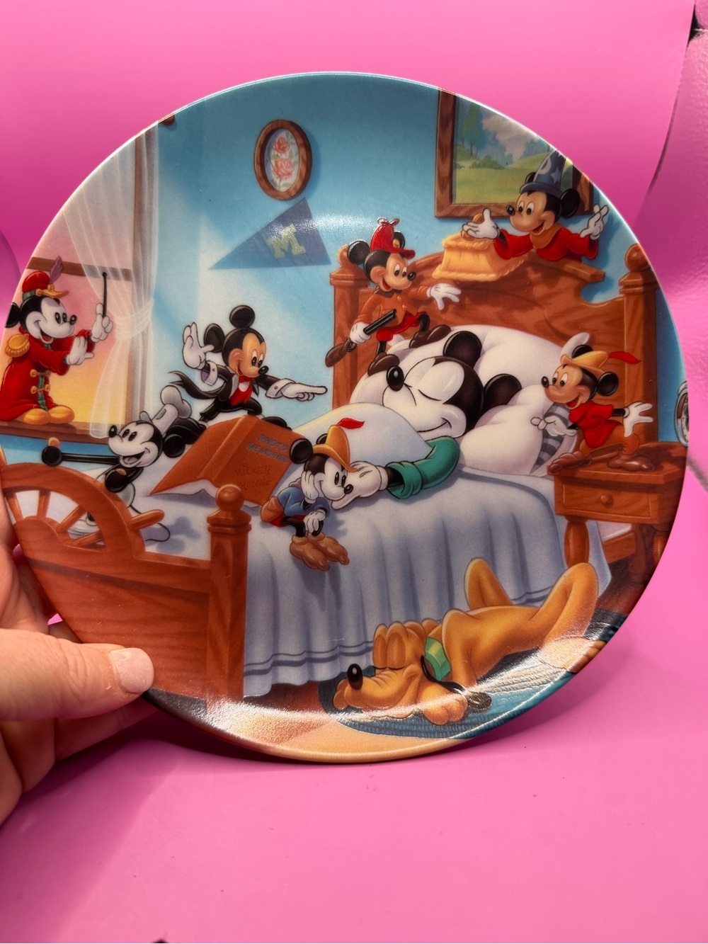 Disney Mickey Through the Years Decorative Collector Plate